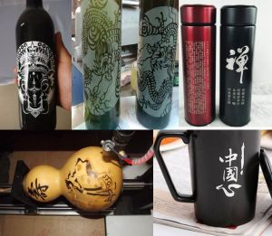 三明建宁县酒瓶葫芦工艺品激光雕刻机